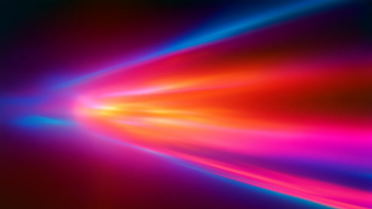 Scarlet current — Afterglow gradient artwork preview