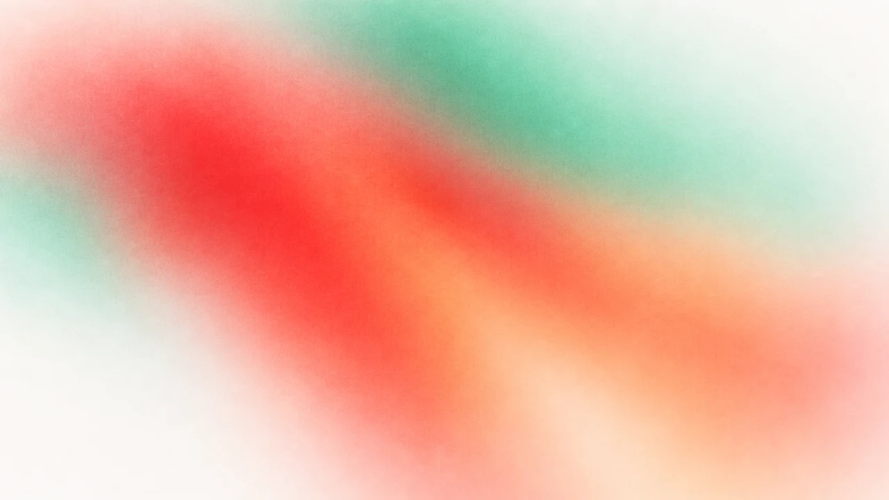 Coral & Mint — Colour Veils gradient artwork preview