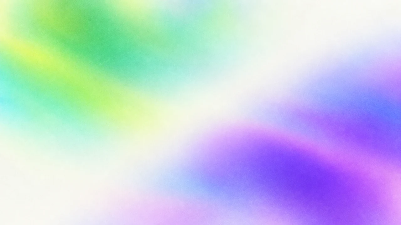 Pistachio & Violet — Colour Veils gradient artwork preview