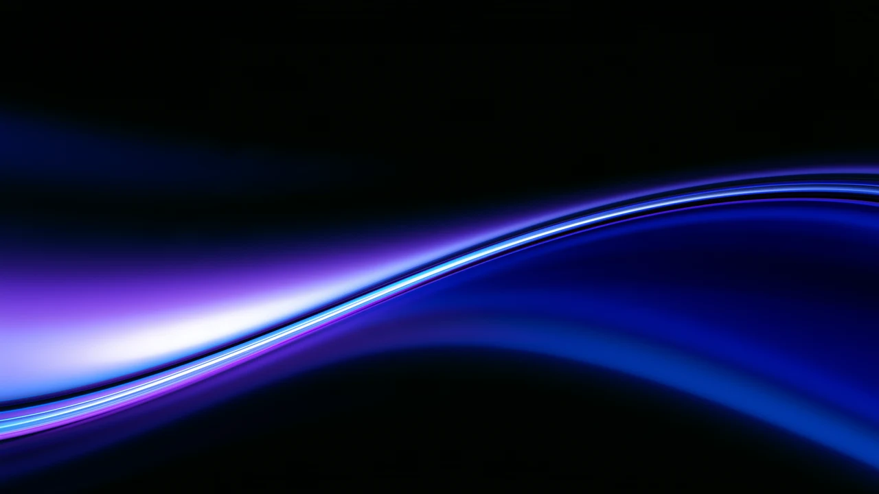 Cobalt crest — Lavender Glass gradient artwork preview