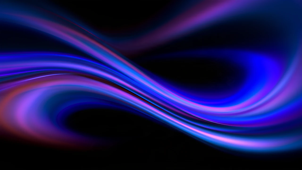 Indigo silk — Lavender Glass gradient artwork preview