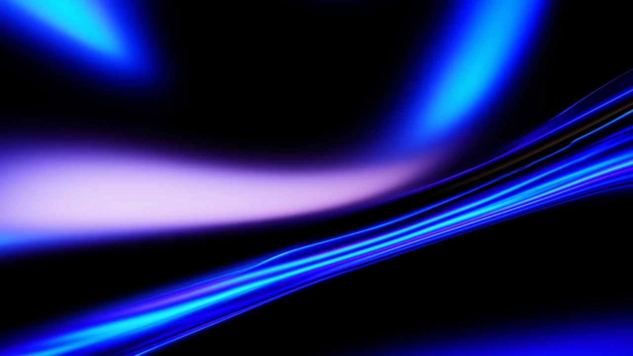 Blue filament — Lavender Glass gradient artwork preview
