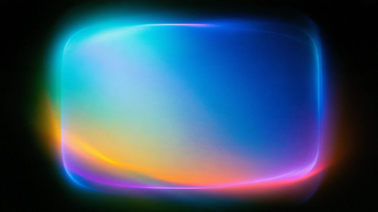 Neon Receiver — Studio 86 gradient artwork preview