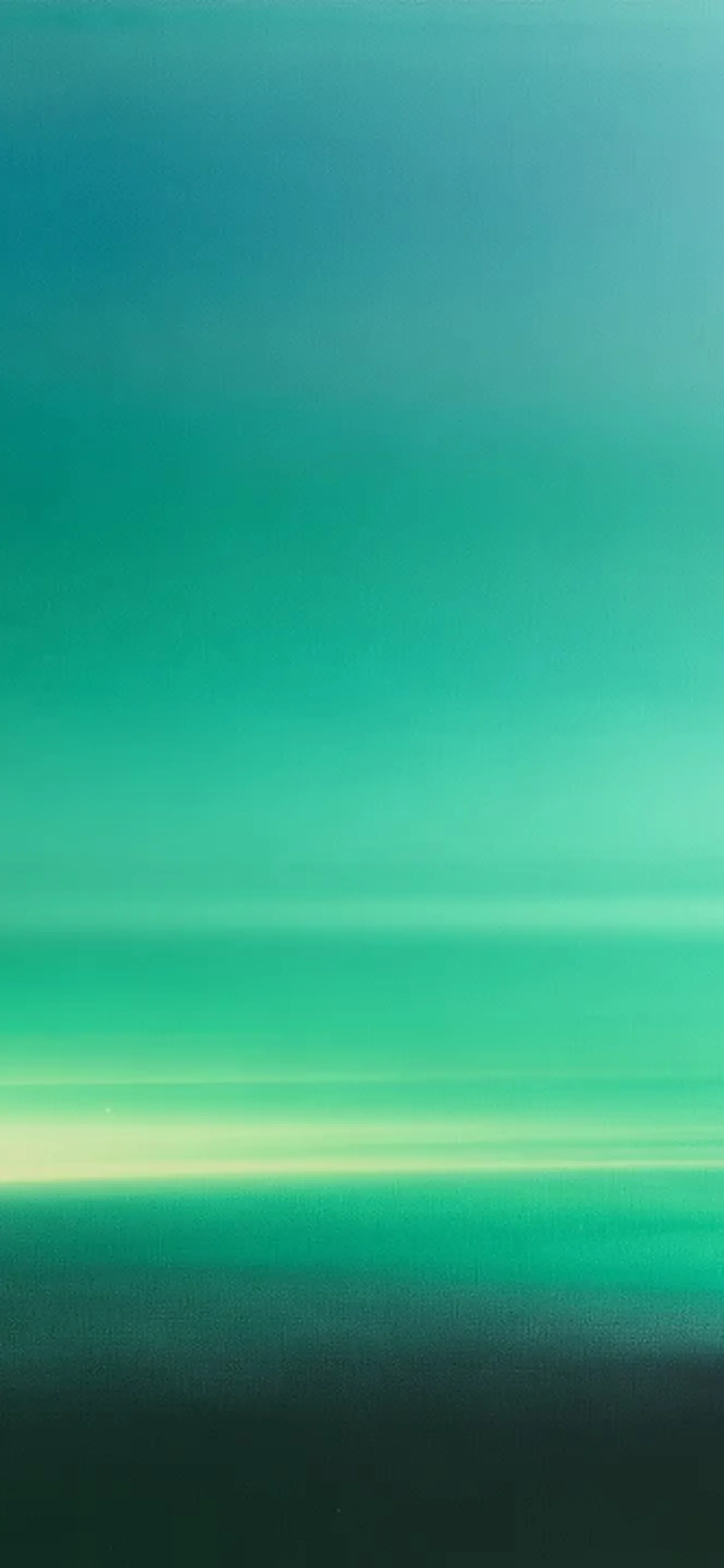 Kyoto Studies wallpaper: a quiet jade horizon with warm light